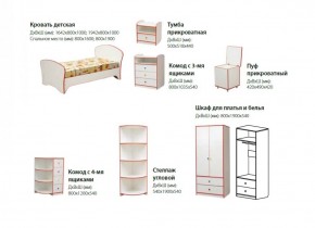 Набор мебели для детской Юниор-10 (с кроватью 800*1600) ЛДСП в Каменске-Уральском - kamensk-uralskiy.ok-mebel.com | фото 2