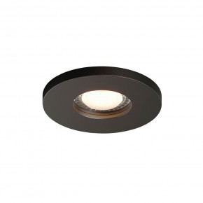 DK2036-BK Встраиваемый светильник влагозащ., IP 44, до 15 Вт, GU10, LED, черный, алюминий в Каменске-Уральском - kamensk-uralskiy.ok-mebel.com | фото 3