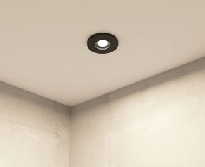 DK2036-BK Встраиваемый светильник влагозащ., IP 44, до 15 Вт, GU10, LED, черный, алюминий в Каменске-Уральском - kamensk-uralskiy.ok-mebel.com | фото 7