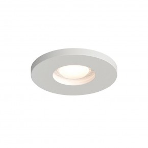 DK2036-WH Встраиваемый светильник влагозащ., IP 44, до 15 Вт, GU10, LED, белый, алюминий в Каменске-Уральском - kamensk-uralskiy.ok-mebel.com | фото 3