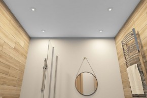 DK2036-WH Встраиваемый светильник влагозащ., IP 44, до 15 Вт, GU10, LED, белый, алюминий в Каменске-Уральском - kamensk-uralskiy.ok-mebel.com | фото 5