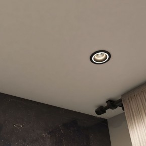 DK2060-BK Встраиваемый светильник IP 20, до 15 Вт, GU10, LED, черный, алюминий в Каменске-Уральском - kamensk-uralskiy.ok-mebel.com | фото 4