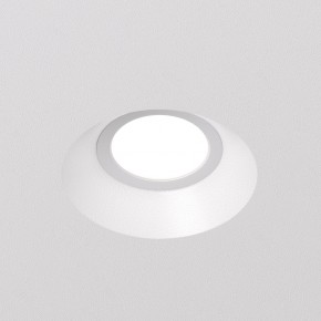DK2081-WH Встраиваемый точечный светильник для натяжных ПВХ потолков INVIZ, IP 20, до 9 Вт, GU10, LED, белый, ABS-пластик в Каменске-Уральском - kamensk-uralskiy.ok-mebel.com | фото