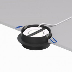 DK2090-BK Встраиваемый светильник FLAT, IP 20, до 15 Вт, GX53, LED, черный, алюминий в Каменске-Уральском - kamensk-uralskiy.ok-mebel.com | фото 4