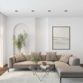 DK2091-BK Встраиваемый светильник FLAT, IP 20, до 15 Вт, GX53, LED, черный, алюминий в Каменске-Уральском - kamensk-uralskiy.ok-mebel.com | фото 5