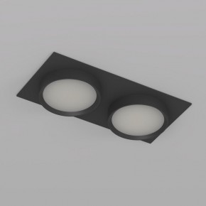 DK2092-BK Встраиваемый светильник FLAT, IP 20, до 15 Вт, GX53, LED, черный, алюминий в Каменске-Уральском - kamensk-uralskiy.ok-mebel.com | фото 5