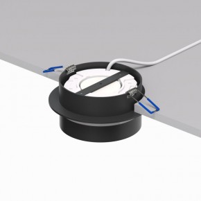 DK2100-BK Встраиваемый светильник NIKO, IP 20, до 15 Вт, GX53, LED, черный, акрил, алюминий в Каменске-Уральском - kamensk-uralskiy.ok-mebel.com | фото 4