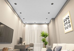 DK2120-BK Встраиваемый светильник, IP 20, 50 Вт, GU10, черный, алюминий в Каменске-Уральском - kamensk-uralskiy.ok-mebel.com | фото 6