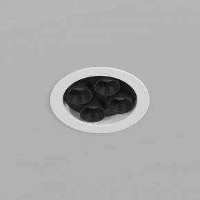 DK2510-WB Встраиваемый светильник SPACE со светодиодом d65 220V 8W 38° 4000К IP20 белый/черный алюминий в Каменске-Уральском - kamensk-uralskiy.ok-mebel.com | фото 2