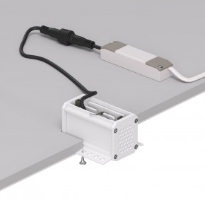 DK2530-WB Встраиваемый светильник SPACE со светодиодом под шпатлевку L69mm 220V 6W 38° 4000К IP20 белый/черный алюминий в Каменске-Уральском - kamensk-uralskiy.ok-mebel.com | фото 5