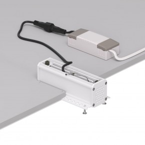 DK2531-WB Встраиваемый светильник SPACE со светодиодом под шпатлевку L126mm 220V 10W 38° 4000К IP20 белый/черный алюминий в Каменске-Уральском - kamensk-uralskiy.ok-mebel.com | фото 5
