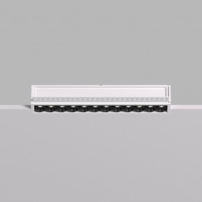 DK2532-WB Встраиваемый светильник SPACE со светодиодом под шпатлевку L240mm 220V 20W 38° 4000К IP20 белый/черный алюминий в Каменске-Уральском - kamensk-uralskiy.ok-mebel.com | фото 3