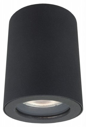 DK3007-BK Накладной светильник влагозащ., IP 44, 15 Вт, GU10, черный, алюминий в Каменске-Уральском - kamensk-uralskiy.ok-mebel.com | фото 2
