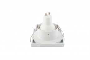 DK3014-WH Встраиваемый светильник влагозащ., IP 44, 50 Вт, GU10, белый, алюминий в Каменске-Уральском - kamensk-uralskiy.ok-mebel.com | фото 5