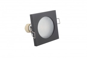 DK3015-BK Встраиваемый светильник влагозащ., IP 44, 50 Вт, GU10, черный, алюминий в Каменске-Уральском - kamensk-uralskiy.ok-mebel.com | фото 4