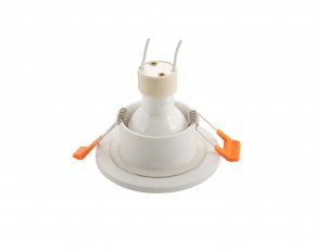 DK3016-WH Встраиваемый светильник влагозащ., IP 65, 50 Вт, GU10, белый, алюминий в Каменске-Уральском - kamensk-uralskiy.ok-mebel.com | фото 6