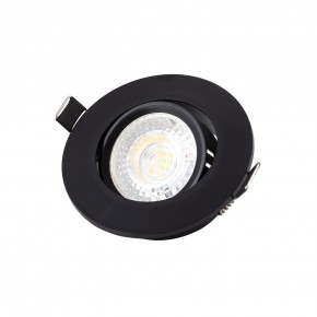 DK3020-BK Встраиваемый светильник, IP 20, 10 Вт, GU5.3, LED, черный, пластик в Каменске-Уральском - kamensk-uralskiy.ok-mebel.com | фото 2