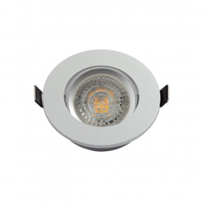 DK3020-CM Встраиваемый светильник, IP 20, 10 Вт, GU5.3, LED, серый, пластик в Каменске-Уральском - kamensk-uralskiy.ok-mebel.com | фото 2