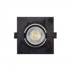 DK3021-BK Встраиваемый светильник, IP 20, 10 Вт, GU5.3, LED, черный, пластик в Каменске-Уральском - kamensk-uralskiy.ok-mebel.com | фото