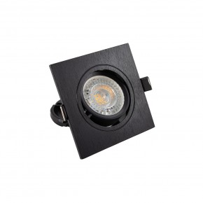 DK3021-BK Встраиваемый светильник, IP 20, 10 Вт, GU5.3, LED, черный, пластик в Каменске-Уральском - kamensk-uralskiy.ok-mebel.com | фото 2