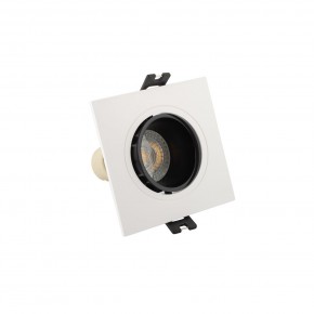 DK3021-WB Встраиваемый светильник, IP 20, 10 Вт, GU5.3, LED, белый/черный, пластик в Каменске-Уральском - kamensk-uralskiy.ok-mebel.com | фото 2