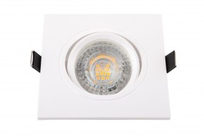 DK3021-WH Встраиваемый светильник, IP 20, 10 Вт, GU5.3, LED, белый, пластик в Каменске-Уральском - kamensk-uralskiy.ok-mebel.com | фото 3