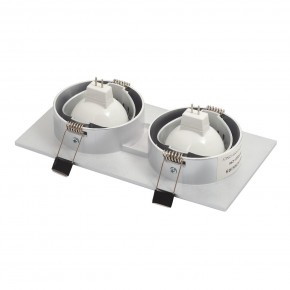 DK3022-CM Встраиваемый светильник, IP 20, 10 Вт, GU5.3, LED, серый, пластик в Каменске-Уральском - kamensk-uralskiy.ok-mebel.com | фото 4