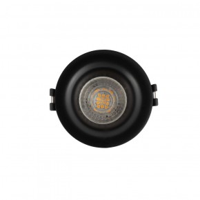 DK3024-BK Встраиваемый светильник, IP 20, 10 Вт, GU5.3, LED, черный, пластик в Каменске-Уральском - kamensk-uralskiy.ok-mebel.com | фото 2