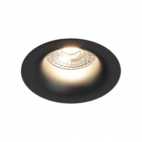 DK3024-BK Встраиваемый светильник, IP 20, 10 Вт, GU5.3, LED, черный, пластик в Каменске-Уральском - kamensk-uralskiy.ok-mebel.com | фото