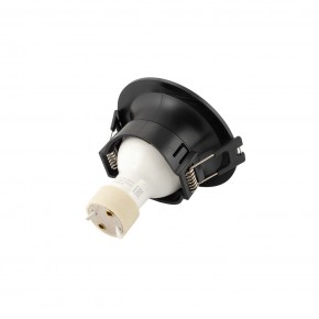 DK3024-BK Встраиваемый светильник, IP 20, 10 Вт, GU5.3, LED, черный, пластик в Каменске-Уральском - kamensk-uralskiy.ok-mebel.com | фото 3