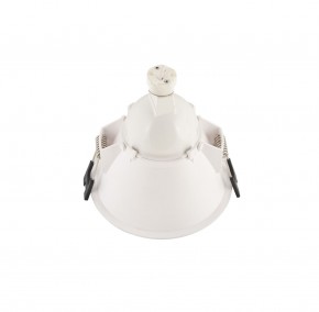 DK3026-WB Встраиваемый светильник, IP 20, 10 Вт, GU5.3, LED, белый/черный, пластик в Каменске-Уральском - kamensk-uralskiy.ok-mebel.com | фото 4