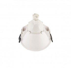 DK3026-WG Встраиваемый светильник, IP 20, 10 Вт, GU5.3, LED, белый/золотой, пластик в Каменске-Уральском - kamensk-uralskiy.ok-mebel.com | фото 3