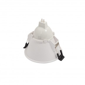 DK3026-WH Встраиваемый светильник, IP 20, 10 Вт, GU5.3, LED, белый, пластик в Каменске-Уральском - kamensk-uralskiy.ok-mebel.com | фото 3