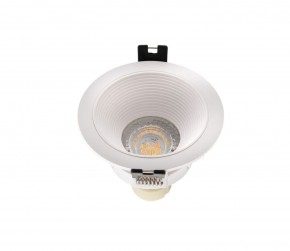 DK3027-WH Встраиваемый светильник, IP 20, 10 Вт, GU5.3, LED, белый, пластик в Каменске-Уральском - kamensk-uralskiy.ok-mebel.com | фото 4