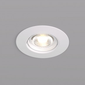 DK3028-WH Встраиваемый светильник, IP 20, 10 Вт, GU5.3, LED, белый, пластик в Каменске-Уральском - kamensk-uralskiy.ok-mebel.com | фото