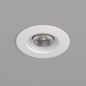 DK3028-WH Встраиваемый светильник, IP 20, 10 Вт, GU5.3, LED, белый, пластик в Каменске-Уральском - kamensk-uralskiy.ok-mebel.com | фото 2
