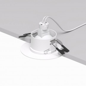 DK3028-WH Встраиваемый светильник, IP 20, 10 Вт, GU5.3, LED, белый, пластик в Каменске-Уральском - kamensk-uralskiy.ok-mebel.com | фото 3