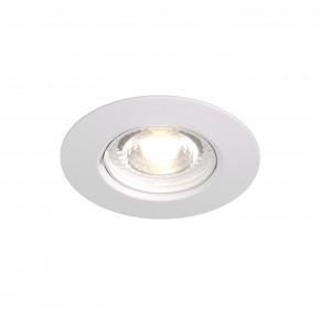 DK3028-WH Встраиваемый светильник, IP 20, 10 Вт, GU5.3, LED, белый, пластик в Каменске-Уральском - kamensk-uralskiy.ok-mebel.com | фото 5