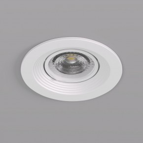 DK3029-WH Встраиваемый светильник, IP 20, 10 Вт, GU5.3, LED, белый, пластик в Каменске-Уральском - kamensk-uralskiy.ok-mebel.com | фото 4
