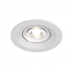 DK3029-WH Встраиваемый светильник, IP 20, 10 Вт, GU5.3, LED, белый, пластик в Каменске-Уральском - kamensk-uralskiy.ok-mebel.com | фото 7