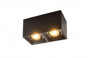 DK3035-BK Светильник накладной IP 20, 10 Вт, GU5.3, LED, черный, пластик в Каменске-Уральском - kamensk-uralskiy.ok-mebel.com | фото