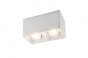 DK3035-WH Светильник накладной IP 20, 10 Вт, GU5.3, LED, белый, пластик в Каменске-Уральском - kamensk-uralskiy.ok-mebel.com | фото
