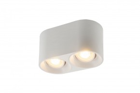 DK3036-WH Светильник накладной IP 20, 10 Вт, GU5.3, LED, белый, пластик в Каменске-Уральском - kamensk-uralskiy.ok-mebel.com | фото