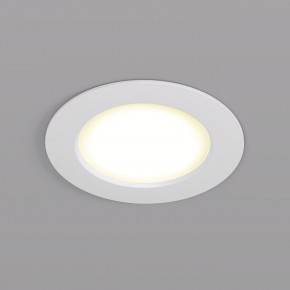 DK3046-WH Встраиваемый светильник, IP 20, 5Вт, LED, белый, пластик в Каменске-Уральском - kamensk-uralskiy.ok-mebel.com | фото