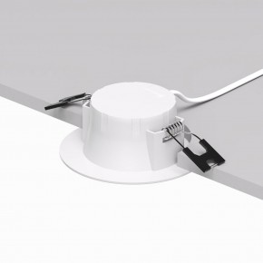 DK3046-WH Встраиваемый светильник, IP 20, 5Вт, LED, белый, пластик в Каменске-Уральском - kamensk-uralskiy.ok-mebel.com | фото 4