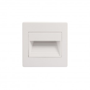 DK3050-WH Светильник встраиваемый в стену, IP 20, LED 3000, 1 Вт, белый, пластик в Каменске-Уральском - kamensk-uralskiy.ok-mebel.com | фото 3