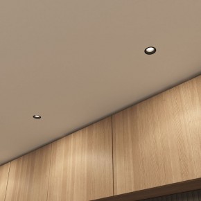 DK3055-BK Встраиваемый светильник, IP 20, 10 Вт, GU5.3, LED, черный, пластик в Каменске-Уральском - kamensk-uralskiy.ok-mebel.com | фото 4