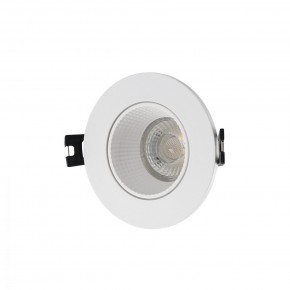 DK3061-WH Встраиваемый светильник, IP 20, 10 Вт, GU5.3, LED, белый/белый, пластик в Каменске-Уральском - kamensk-uralskiy.ok-mebel.com | фото