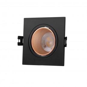 DK3071-BBR Встраиваемый светильник, IP 20, 10 Вт, GU5.3, LED, черный/бронзовый, пластик в Каменске-Уральском - kamensk-uralskiy.ok-mebel.com | фото