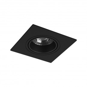 DK3071-BK Встраиваемый светильник, IP 20, 10 Вт, GU5.3, LED, черный/черный, пластик в Каменске-Уральском - kamensk-uralskiy.ok-mebel.com | фото 6